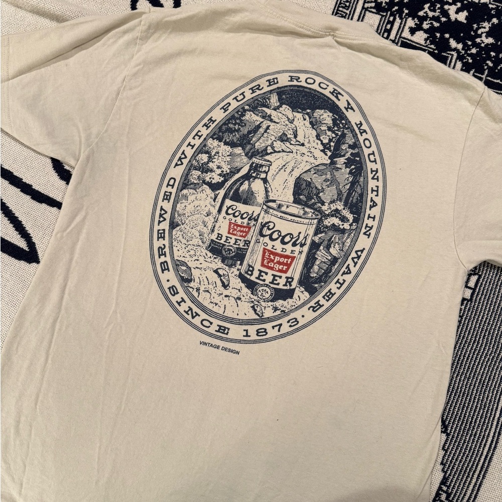 Cream Graphic T-Shirt